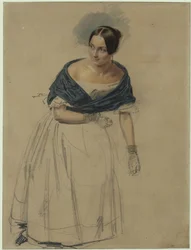 Marchande de fleurs