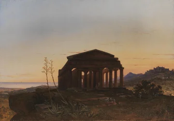 Le Temple de la Concorde par Girgenti