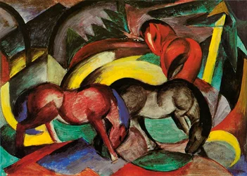 Trois chevaux, 1912