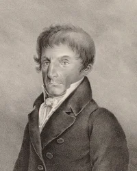 Portrait du compositeur Antonio Salieri 1750-1825, vers 1835