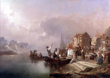 Fête de mariage norvégienne
