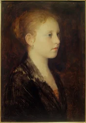 Tête de fille