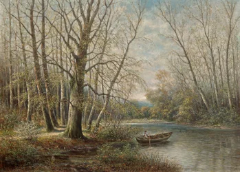 March-Auen au printemps