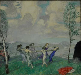 Danse en cercle, 1910