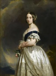 Français :  Victoria Ière, reine de Grande Bretagne (1819-1901) Victoria I, Queen of Great Britain (1819-1901)
