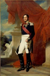 Portrait en pied de Léopold Ier (1790-1865), roi des Belges