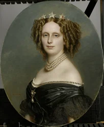 Portrait de Sophia Frederika Mathilda (1818-77), princesse de Wurtemberg