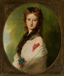 Portrait de Zofia Zamoyska, née Potocka (1851-1927)