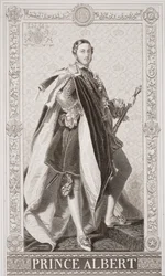 Prince Albert (1819-61) de `Illustrations of English and Scottish History