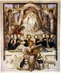 Illustration de la Divine Comédie de Dante, Paradis, Chant XXXIII, 1921