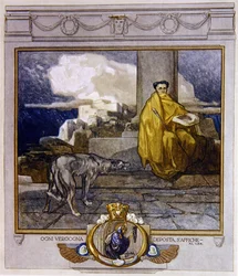 Illustration de la Divine Comédie de Dante, Purgatoire, Chant XI: 135