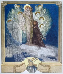 Illustration de la Divine Comédie de Dante, Purgatoire, Chant XXX, 1921