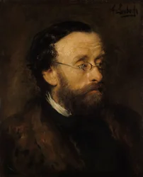 Le peintre paysagiste Eduard Schleich
