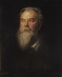 Le peintre Franz von Seitz