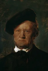 Portrait de Richard Wagner 1813-1883, vers 1870