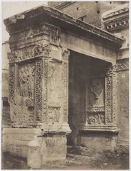 Arc du bijoutier, Rome, 1850