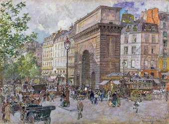 La Porte Saint-Martin, 1898
