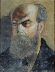 Portrait du poète Paul Verlaine