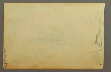 Dessin, Un arbre sans feuilles, février 1845