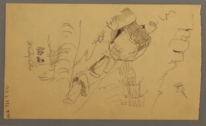 Dessin, Rochers, février peut-être 1868