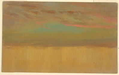 Dessin, étude de nuages, 1870-80