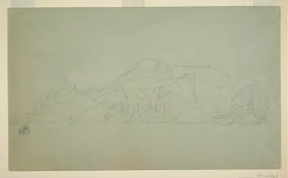Dessin, Iceberg, juin ou juillet 1859