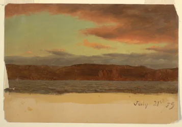 Dessin, côte de Laborador ou de Terre-Neuve, juillet 1859