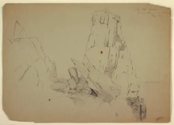 Dessin, "The Old Bishop", septembre 1851