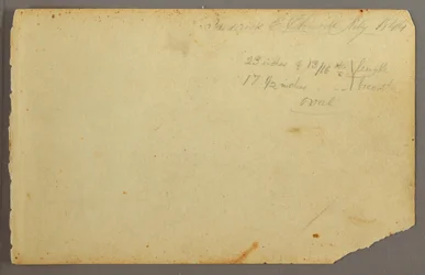 Dessin, Paysage boisé, 1844