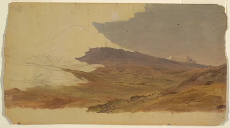 Équateur, montagne (peut-être Chimborazo)