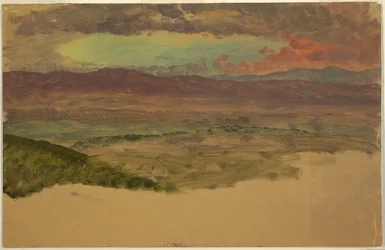 Paysage de la vallée de l