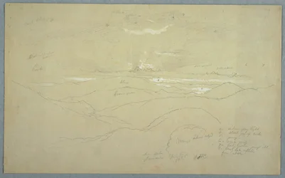Paysage au coucher du soleil, Jamaïque