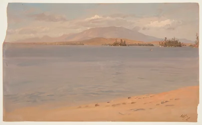 Mont Katahdin depuis le Lac Millinocket