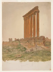 Ruines du Temple de Zeus, Baalbek