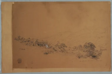 Vallée avec la scierie McAllisters, Colombie