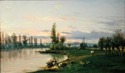 La rive de la Seine