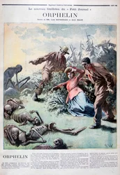 Illustration pour le livre de Louis Henri Boussenard et Henri Makins Orphelin, 1894