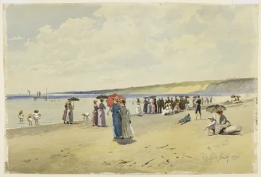 La plage, 1888