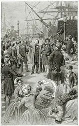 Victor Hugo salue une république universelle lors d