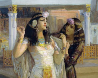 Cléopâtre sur les terrasses de Philae