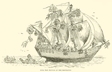 Image authentique du Mayflower