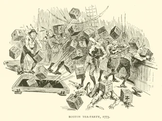 Boston Tea Party, 1773