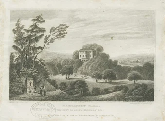 Barlaston Hall (gravure)