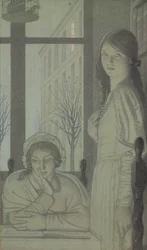 Intérieur - Soir, 1915