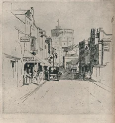 Peascod Street, Windsor, vers 1918