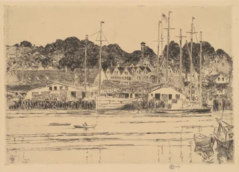 Port intérieur, Gloucester, 1923