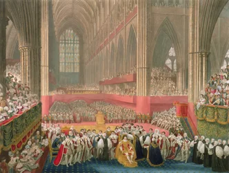 Le Couronnement de George IV à l