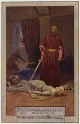 Il est surpris par des assassins