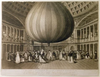 Vue intérieure du Panthéon, Oxford Street, Londres, 1785