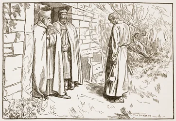 Owini au monastère, illustration de 